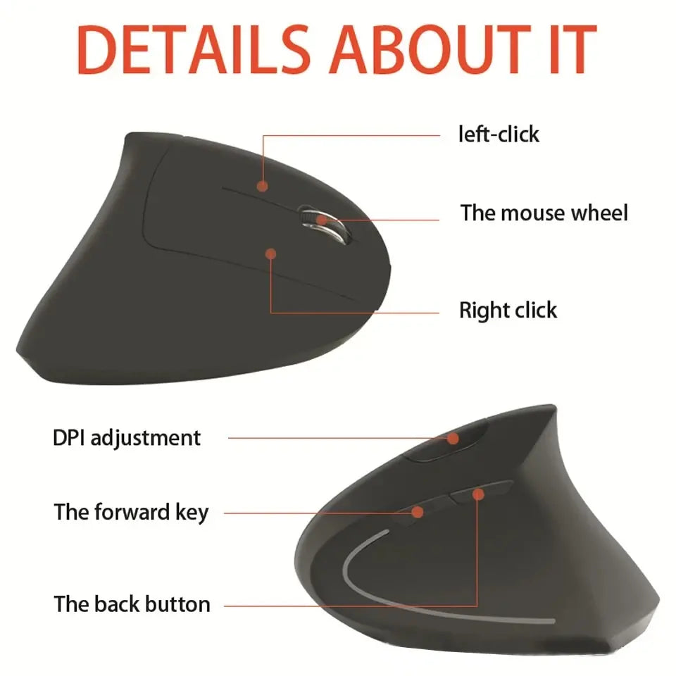 Wireless Vertical Mouse